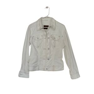 Jordache Women's XL denim Jacket western cowgirl country